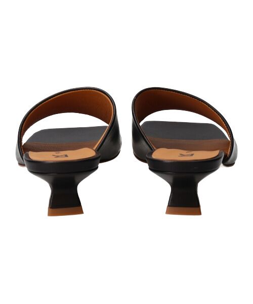 INTER-CHAUSSURES / インター ショシュール サンダル | 【FABIO RUSCONI】スクエアトウスプールヒールミュール-(F2302F) | 詳細5