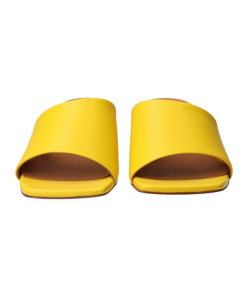 INTER-CHAUSSURES / インター ショシュール サンダル | 【FABIO RUSCONI】スクエアトウスプールヒールミュール-(F2302F) | 詳細9