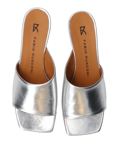 INTER-CHAUSSURES / インター ショシュール サンダル | 【FABIO RUSCONI】スクエアトウスプールヒールミュール-(F2302F) | 詳細19