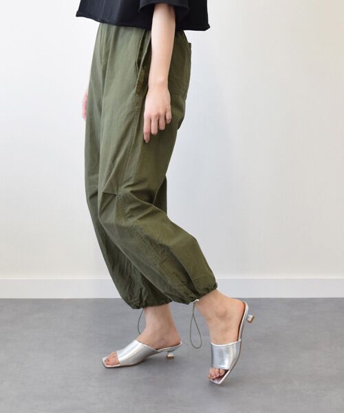 INTER-CHAUSSURES / インター ショシュール サンダル | 【FABIO RUSCONI】スクエアトウスプールヒールミュール-(F2302F) | 詳細22