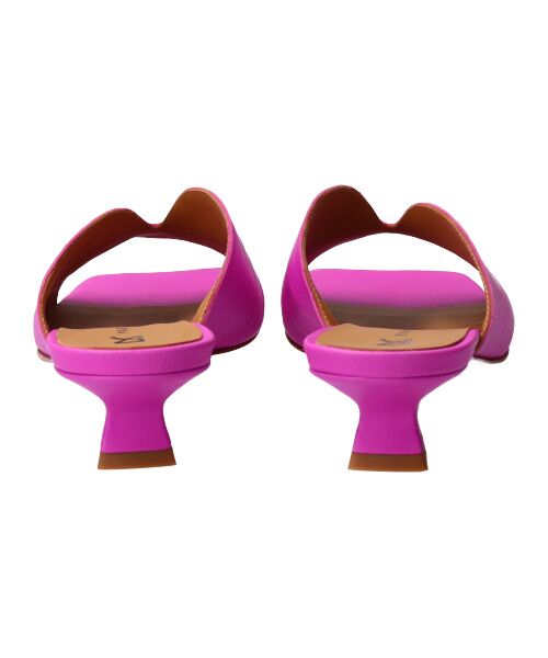 INTER-CHAUSSURES / インター ショシュール サンダル | 【FABIO RUSCONI】スクエアトウスリットミュールサンダル-(F2303F) | 詳細13