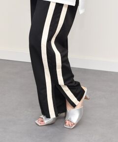 INTER-CHAUSSURES / インター ショシュール サンダル | 【FABIO RUSCONI】スクエアトウセンターシームミュール-(F2304F)