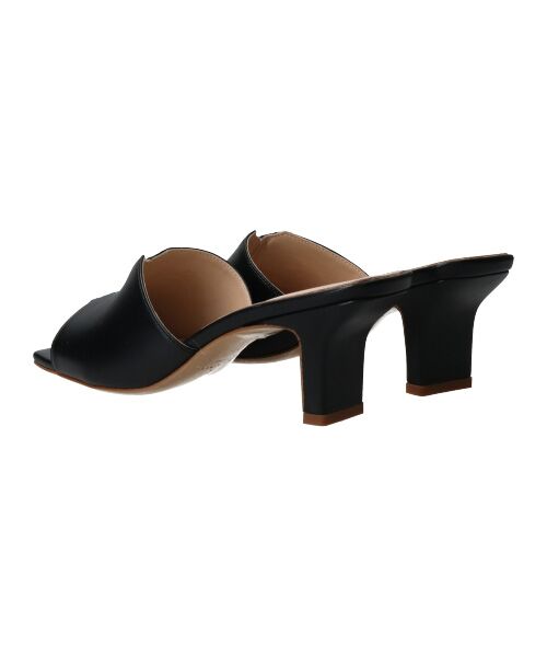 INTER-CHAUSSURES / インター ショシュール サンダル | 【FABIO RUSCONI】スクエアトウセンターシームミュール-(F2304F) | 詳細3