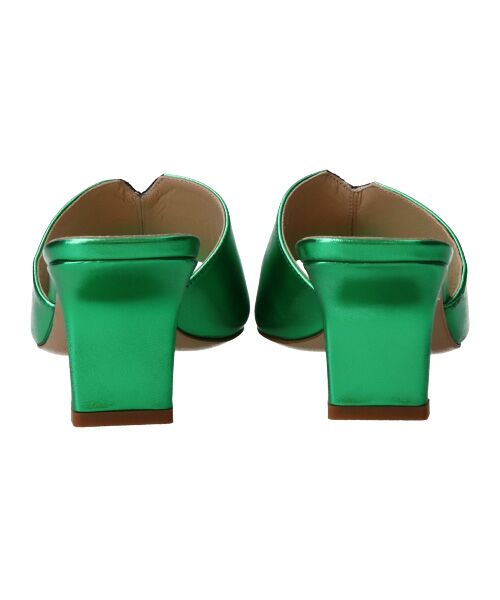 INTER-CHAUSSURES / インター ショシュール サンダル | 【FABIO RUSCONI】スクエアトウセンターシームミュール-(F2304F) | 詳細12