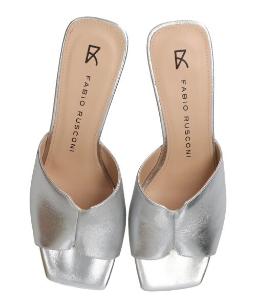 INTER-CHAUSSURES / インター ショシュール サンダル | 【FABIO RUSCONI】スクエアトウセンターシームミュール-(F2304F) | 詳細19