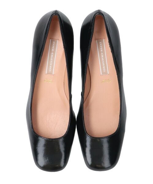 INTER-CHAUSSURES / インター ショシュール パンプス | 【INTER-CHAUSSURES】スクエアトウプレーンパンプス-(I1101N) | 詳細6