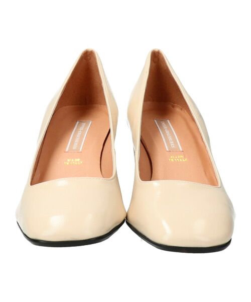 INTER-CHAUSSURES / インター ショシュール パンプス | 【INTER-CHAUSSURES】スクエアトウプレーンパンプス-(I1101N) | 詳細11