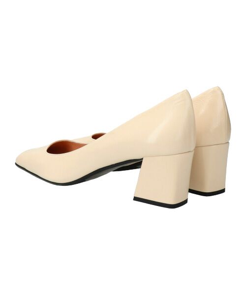 INTER-CHAUSSURES / インター ショシュール パンプス | 【INTER-CHAUSSURES】スクエアトウプレーンパンプス-(I1101N) | 詳細13