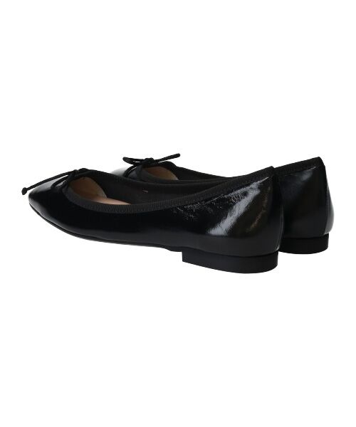 INTER-CHAUSSURES / インター ショシュール フラットシューズ | 【INTER-CHAUSSURES】リボン付きスクエアフラットパンプス-(I1500N) | 詳細4