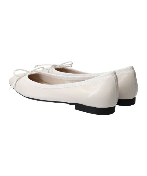 INTER-CHAUSSURES / インター ショシュール フラットシューズ | 【INTER-CHAUSSURES】リボン付きスクエアフラットパンプス-(I1500N) | 詳細14