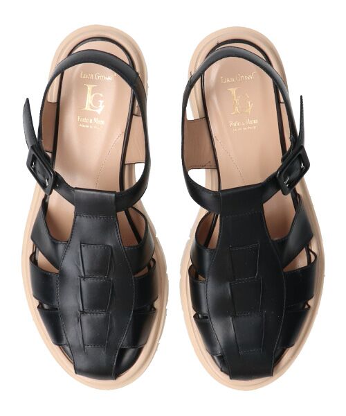 INTER-CHAUSSURES / インター ショシュール サンダル | 【Luca Grossi】タンクソールグルカサンダル-(L2116L) | 詳細5