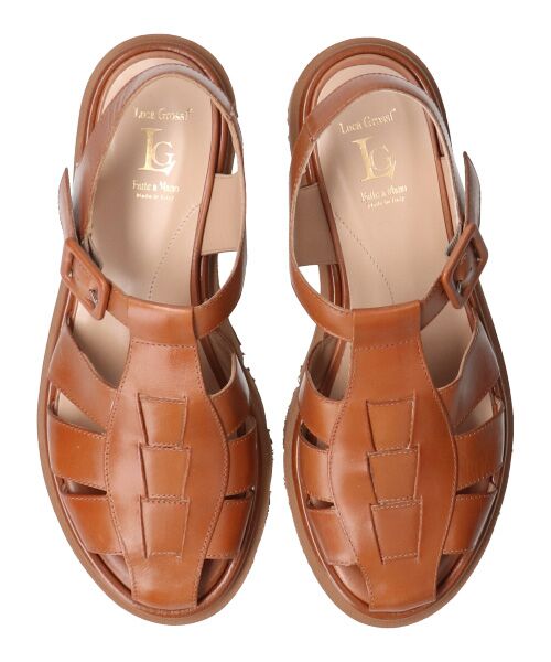 INTER-CHAUSSURES / インター ショシュール サンダル | 【Luca Grossi】タンクソールグルカサンダル-(L2116L) | 詳細13