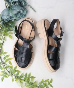 INTER-CHAUSSURES / インター ショシュール サンダル | 【Luca Grossi】タンクソールグルカサンダル-(L2124L)