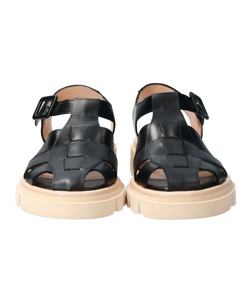 INTER-CHAUSSURES / インター ショシュール サンダル | 【Luca Grossi】タンクソールグルカサンダル-(L2124L) | 詳細1