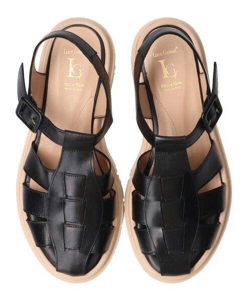 INTER-CHAUSSURES / インター ショシュール サンダル | 【Luca Grossi】タンクソールグルカサンダル-(L2124L) | 詳細6