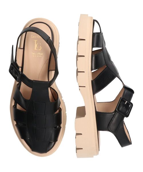 INTER-CHAUSSURES / インター ショシュール サンダル | 【Luca Grossi】タンクソールグルカサンダル-(L2124L) | 詳細8