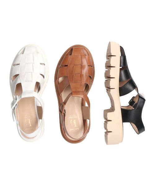 INTER-CHAUSSURES / インター ショシュール サンダル | 【Luca Grossi】タンクソールグルカサンダル-(L2124L) | 詳細25