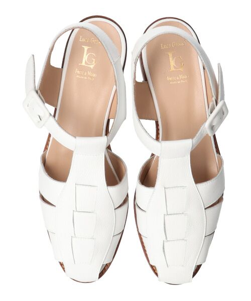 INTER-CHAUSSURES / インター ショシュール サンダル | 【Luca Grossi】ラウンドトウレザーグルカサンダル-(L2200L) | 詳細6