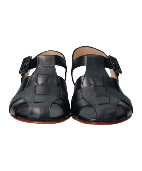 INTER-CHAUSSURES / インター ショシュール サンダル | 【Luca Grossi】ラウンドトウグルカレザーサンダル-(L2201L) | 詳細1