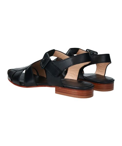 INTER-CHAUSSURES / インター ショシュール サンダル | 【Luca Grossi】ラウンドトウグルカレザーサンダル-(L2201L) | 詳細4