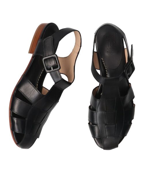 INTER-CHAUSSURES / インター ショシュール サンダル | 【Luca Grossi】ラウンドトウグルカレザーサンダル-(L2201L) | 詳細8