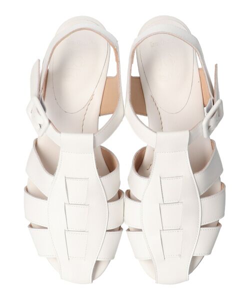 INTER-CHAUSSURES / インター ショシュール サンダル | 【Luca Grossi】ラウンドトウグルカレザーサンダル-(L2201L) | 詳細14