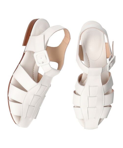 INTER-CHAUSSURES / インター ショシュール サンダル | 【Luca Grossi】ラウンドトウグルカレザーサンダル-(L2201L) | 詳細16