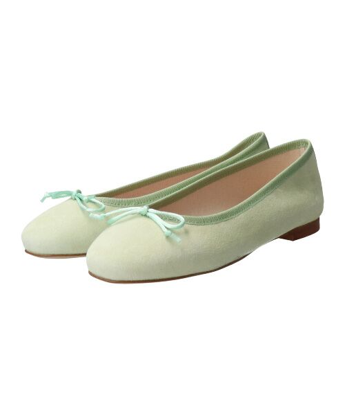 INTER-CHAUSSURES / インター ショシュール バレエシューズ | 【CORSO ROMA、 9】ラウンドトウソフトバレエシューズ-(W1500W) | 詳細2