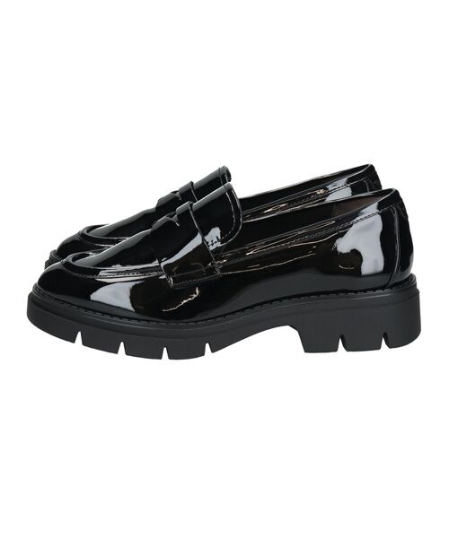 INTER-CHAUSSURES / インター ショシュール ビジネス・ドレスシューズ | 【TAMARIS】ボリュームソールコインローファー | 詳細2