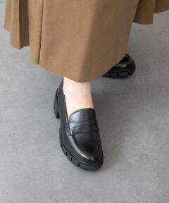 INTER-CHAUSSURES / インター ショシュール ビジネス・ドレスシューズ | 【TAMARIS】ヒールアップコインローファー