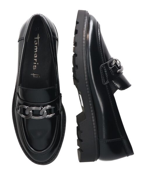 INTER-CHAUSSURES / インター ショシュール ビジネス・ドレスシューズ | 【TAMARIS】チェーンビットローファー | 詳細5