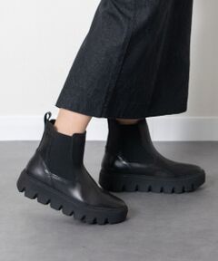 INTER-CHAUSSURES / インター ショシュール ブーツ（ショート丈） | 【TAMARIS】厚底サイドゴアショートブーツ