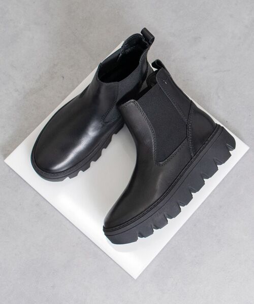 INTER-CHAUSSURES / インター ショシュール ブーツ（ショート丈） | 【TAMARIS】厚底サイドゴアショートブーツ | 詳細9