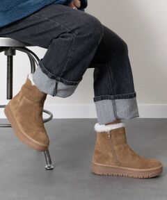 INTER-CHAUSSURES / インター ショシュール ブーツ（ショート丈） | 【TAMARIS】厚底インサイドジップショートブーツ