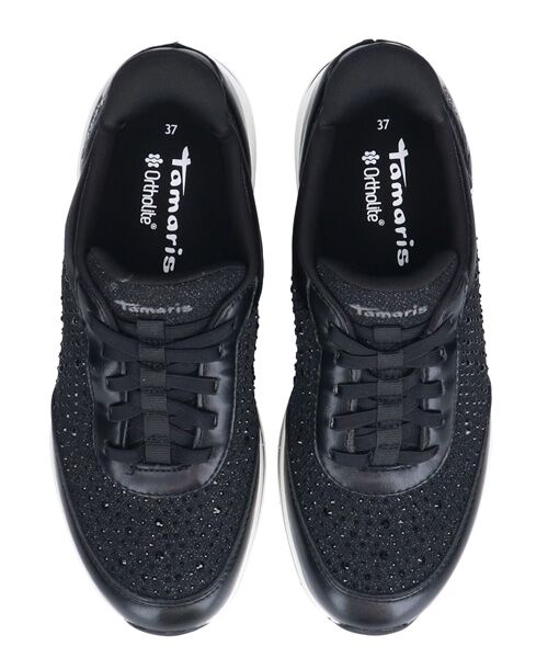 INTER-CHAUSSURES / インター ショシュール スニーカー | 【TAMARIS】ラインストーンスニーカー | 詳細5