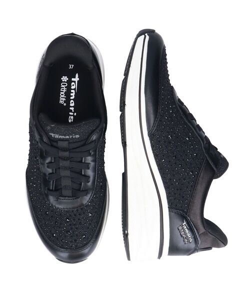 INTER-CHAUSSURES / インター ショシュール スニーカー | 【TAMARIS】ラインストーンスニーカー | 詳細6