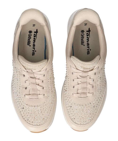 INTER-CHAUSSURES / インター ショシュール スニーカー | 【TAMARIS】ラインストーンスニーカー | 詳細13