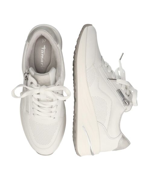 INTER-CHAUSSURES / インター ショシュール スニーカー | 【TAMARIS】ファスナー付き5cmヒールスニーカー | 詳細13