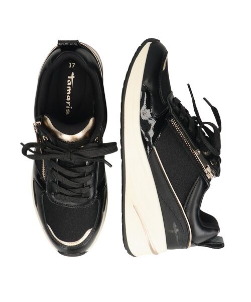 INTER-CHAUSSURES / インター ショシュール スニーカー | 【TAMARIS】サイドジップヒールアップスニーカー | 詳細6