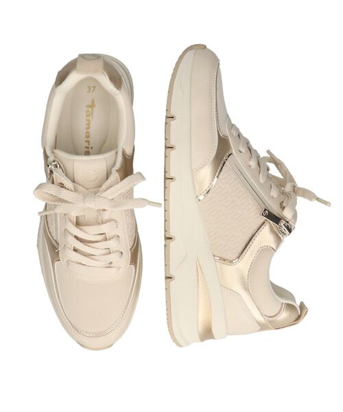 INTER-CHAUSSURES / インター ショシュール スニーカー | 【TAMARIS】サイドジップ5cmヒールスニーカー | 詳細6