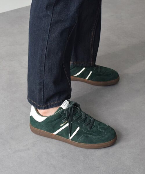 INTER-CHAUSSURES/インター ショシュール 【TAMARIS】フラットスニーカー グリーンコンビ 36 INTER-CHAUSSURES/インター ショシュール 【TAMARIS】フラットスニーカー グリーンコンビ 36