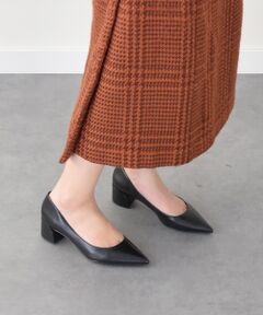 INTER-CHAUSSURES / インター ショシュール パンプス | 【CARRANO】ポインテッドレザーパンプス