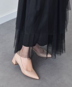 INTER-CHAUSSURES / インター ショシュール パンプス | 【CARRANO】ポインテッドレザーパンプス