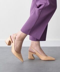 INTER-CHAUSSURES / インター ショシュール パンプス | 【CARRANO】ポインテッドバックストラップパンプス