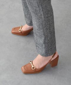 INTER-CHAUSSURES / インター ショシュール パンプス | 【CARRANO】ホースビットバックストラップパンプス