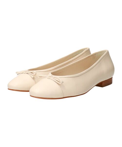 INTER-CHAUSSURES/インター ショシュール 【CARRANO】バレエシューズ アイボリー 38