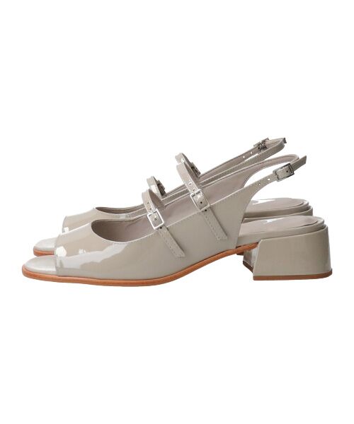 INTER-CHAUSSURES / インター ショシュール サンダル | 【CARRANO】ダブルストラップヒールサンダル | 詳細9