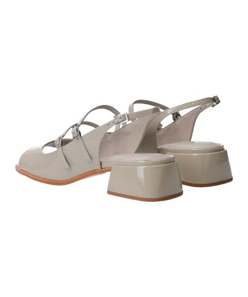 INTER-CHAUSSURES / インター ショシュール サンダル | 【CARRANO】ダブルストラップヒールサンダル | 詳細10