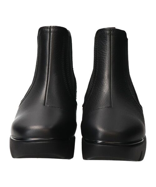 INTER-CHAUSSURES / インター ショシュール レインシューズ | 【bussola】晴雨兼用サイドゴアレザーショートブーツ | 詳細1