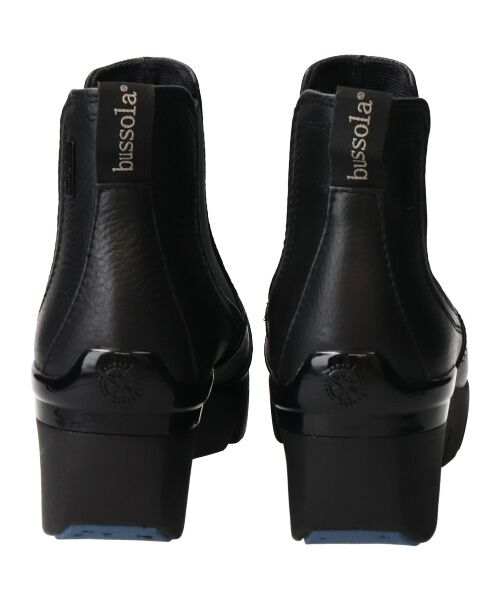 INTER-CHAUSSURES / インター ショシュール レインシューズ | 【bussola】晴雨兼用サイドゴアレザーショートブーツ | 詳細5